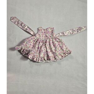 Next Floral Sleeveless Dress Ruffled Hem Tie Straps 3 Years